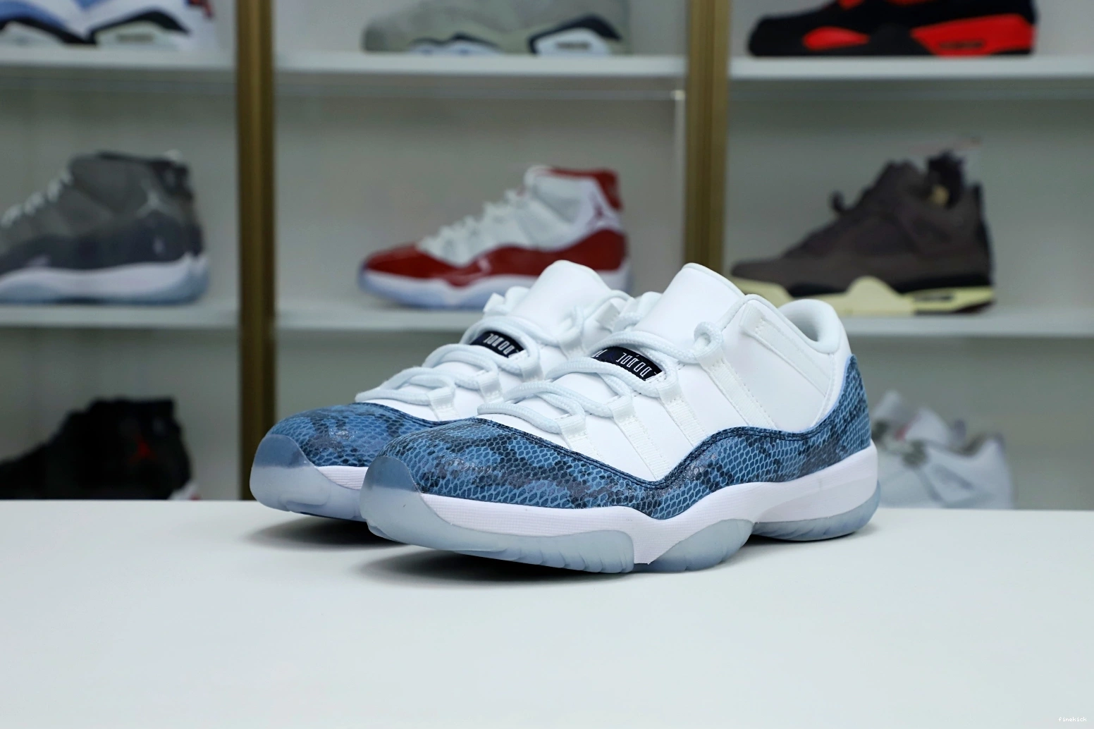 “navy Jordan 11 Jordan Air snakeskin” 0130
